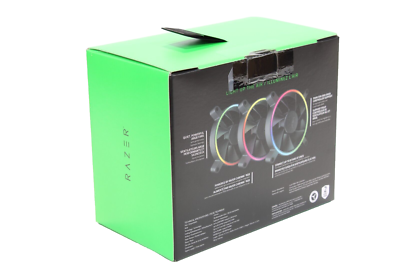 Razer Kunai Chroma 120mm 2200RPM Max ARGB and PWM Hydraulic Case