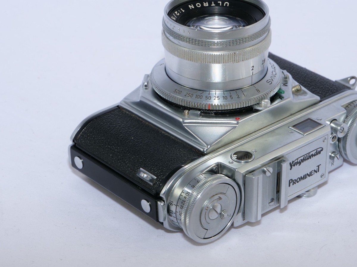 Voigtlander Prominent 35mm Rangefinder Camera. Ultron 50mm f2 Lens