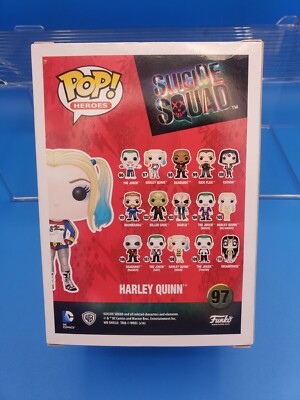 Funko Pop! Heroes Suicide Squad Harley Quinn #97 Vinyl Figure NEW