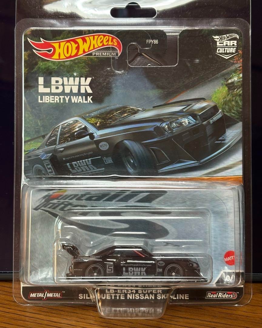 Hotwheels LBWK Nissan Skyline ER34 サイン入り Amazon.com: Hot