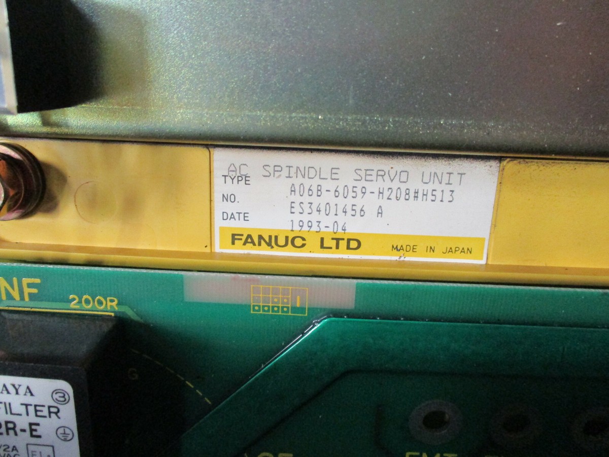 ACスピンドルサーボユニット A06B-6059-H208 A06B-6059-H208 Fanuc AC