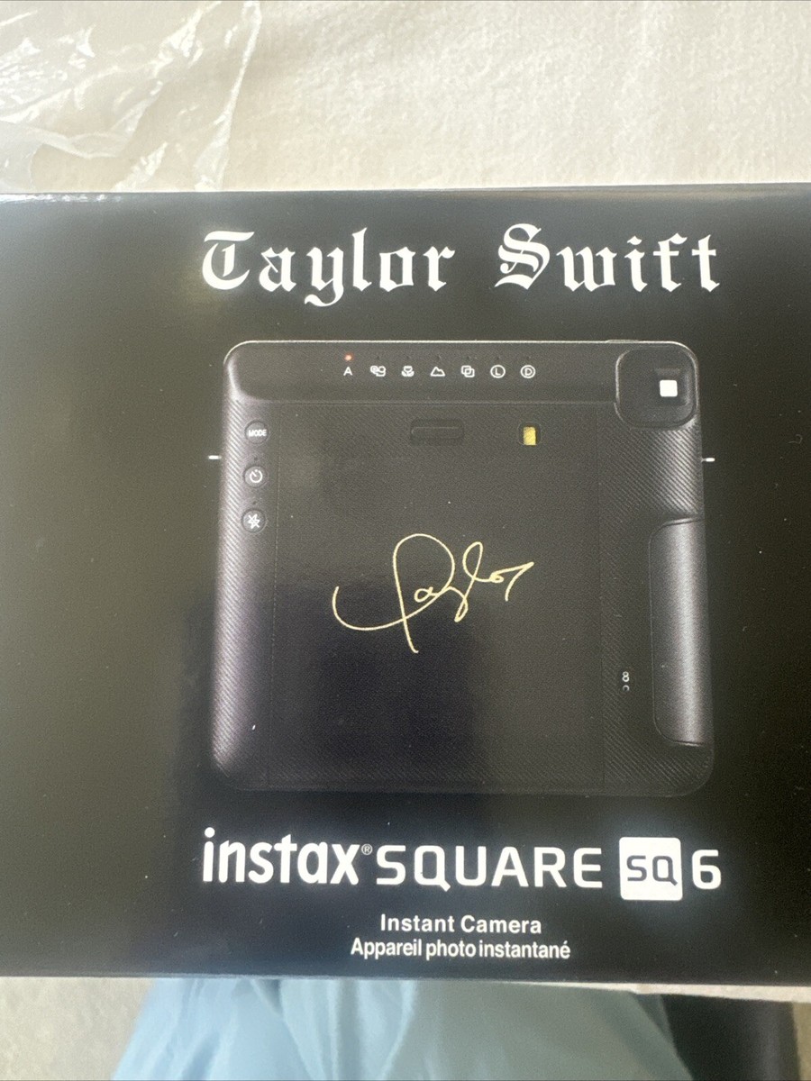 Fujifilm Instax Square SQ 6 Taylor Swift Edition Camera - Black