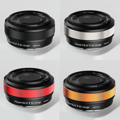 SGimage 25mm F1.8 Auto Focus Large Aperture Prime Lens for