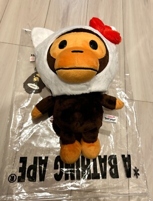 BAPE BABY MILO® X SANRIO HELLO KITTY Plush doll from japan | eBay