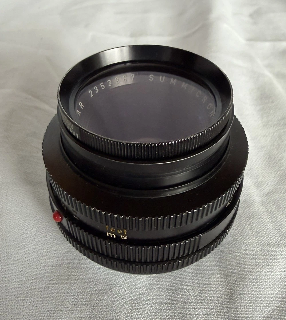 Leica SUMMICRON-R 50mm Focal Camera Lenses for sale | eBay