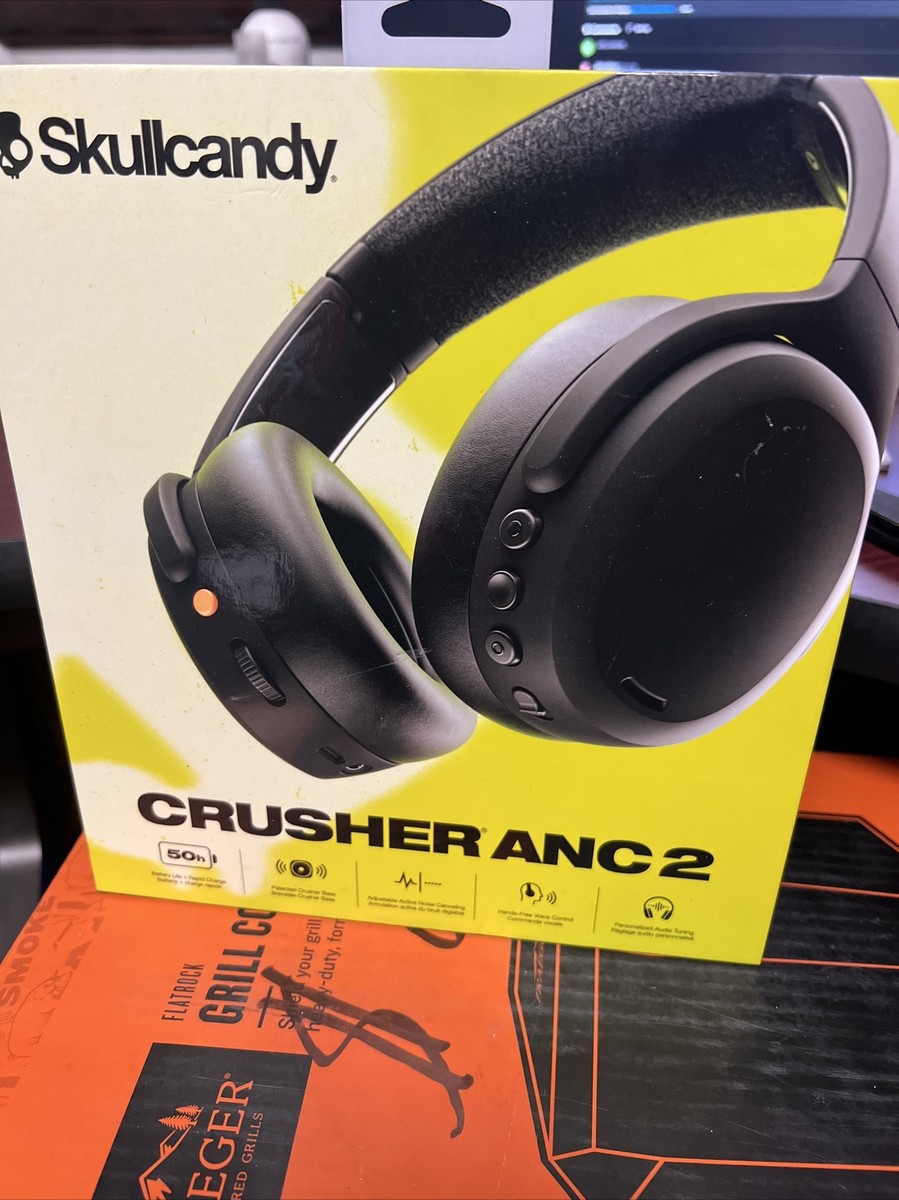 Skullcandy Crusher ANC 2 S6CAW Bluetooth Wireless Headphones Black
