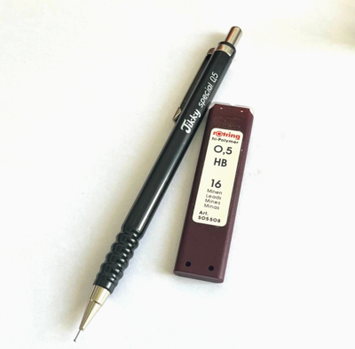 Vintage Rare Rotring Tikky Spe Mechanical pencil with 16pcs lead W