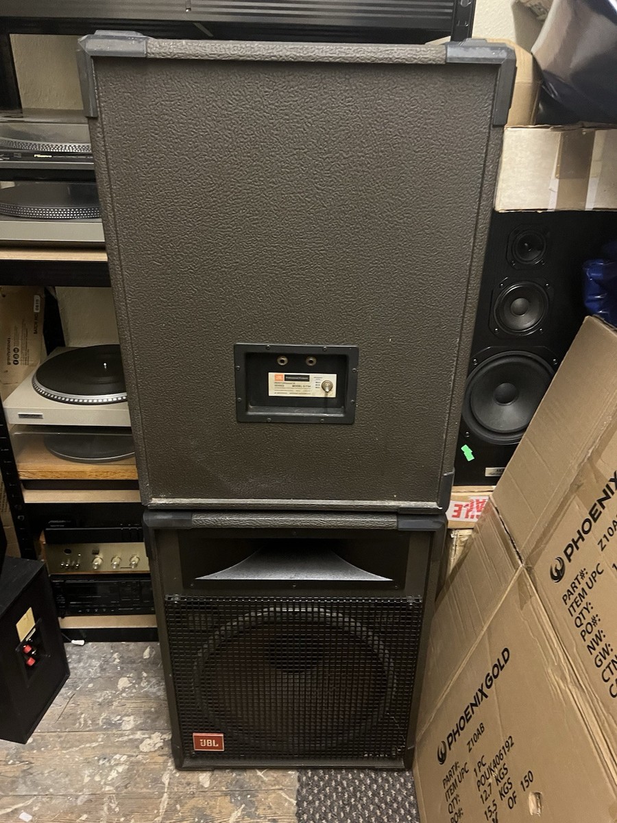 Vintage JBL G-734 Performance Series DJ HiFi PA 2-way Loudspeakers