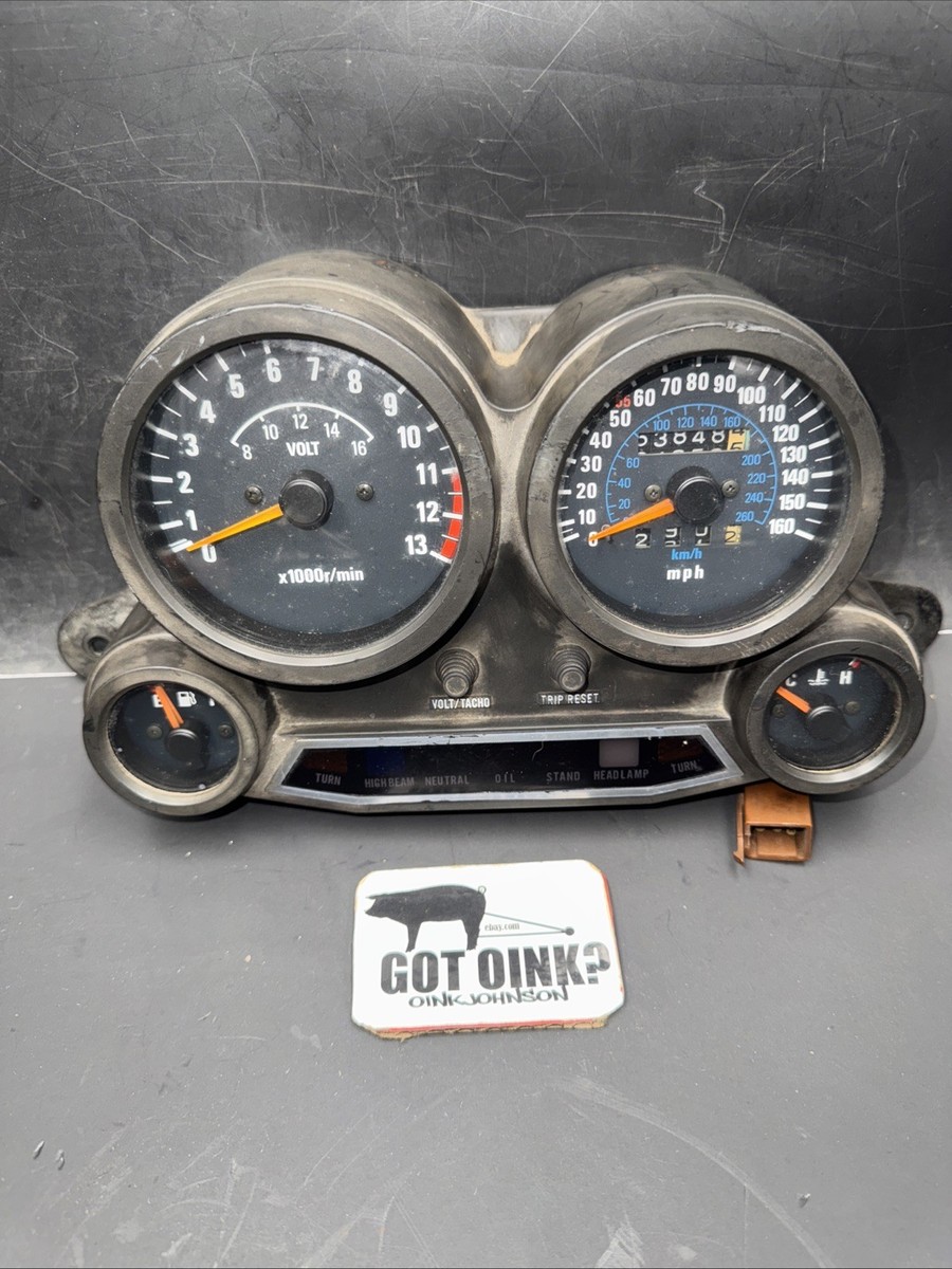 Kawasaki 1984-1986 Ninja 900 GPZ900R ZX900A OEM Tach Speedo Gauge