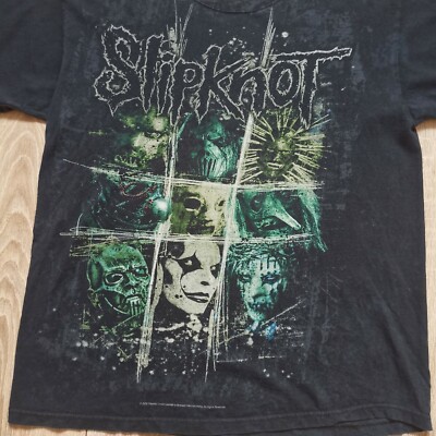 Slipknot 2008 Vintage Fruit of The Loom Band Tee Merchandise | eBay