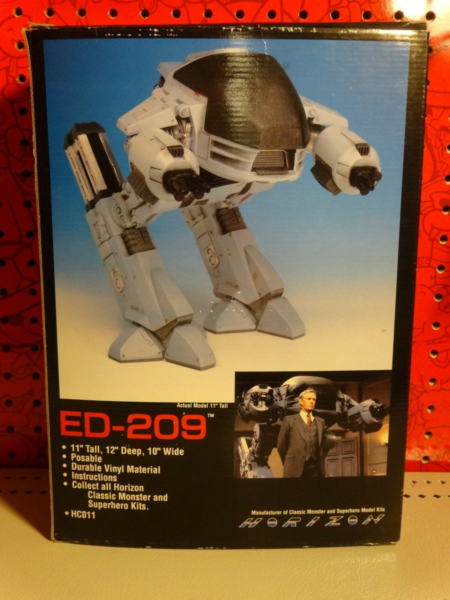 Vintage 1989 Horizon Robocop ED-209 Vinyl Model Kit Japan 1/9