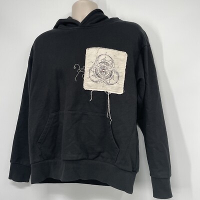 Clot X Fragment X Innersect Design Unisex Black Hoodie Sweatshirt