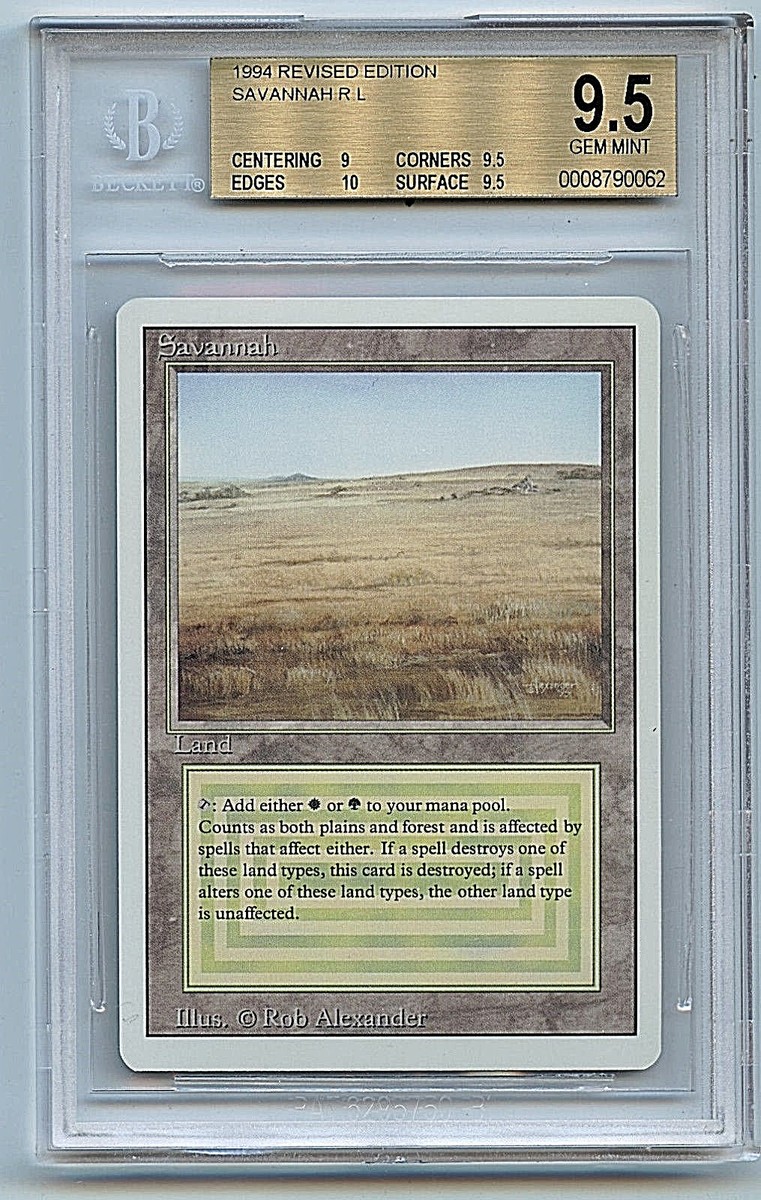 MTG Savannah 3ED PSA9