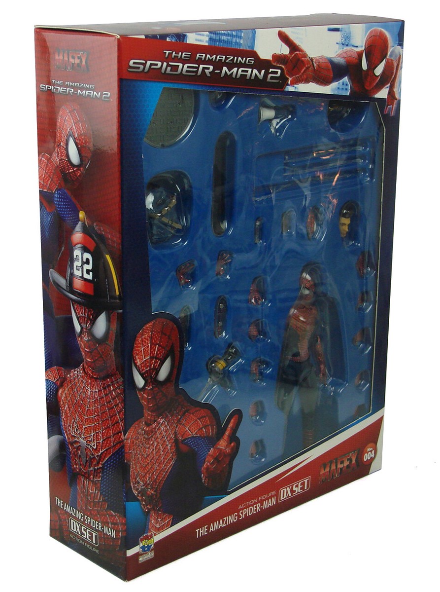 Marvel Medicom The Amazing Spider-Man Deluxe DX Figure Set MAFEX