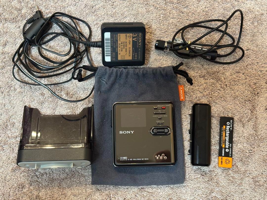 現状SONY ソニー MZS-R5ST MDウォークマン MDステーション 希少