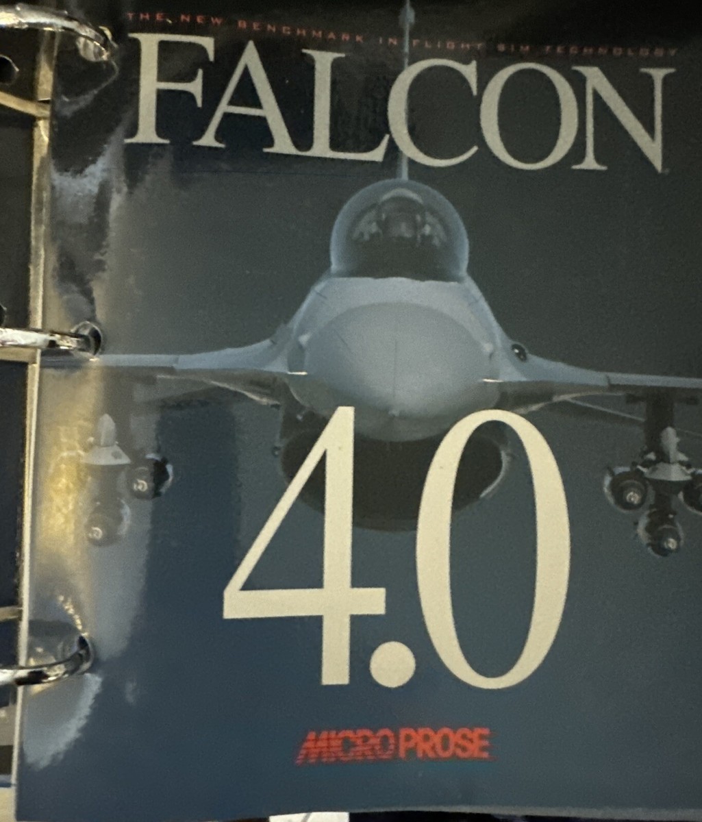 MicroProse Falcon 4.0 Flight Simulator-Squadron Leader Spec. Ed