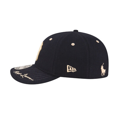 Polo Ralph Lauren Navy NY Yankees New Era Retro 9FIFTY Strapback