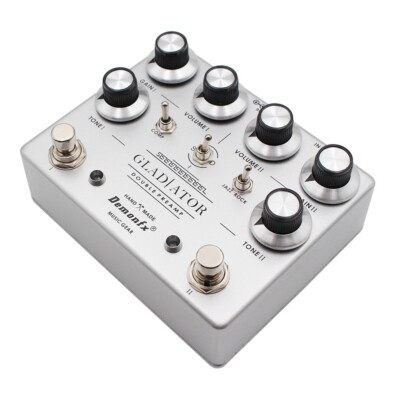 Demonfx GLADIATOR DOUBLE PREAMP OVERDRIVE PEDAL Cornerstone Gladio