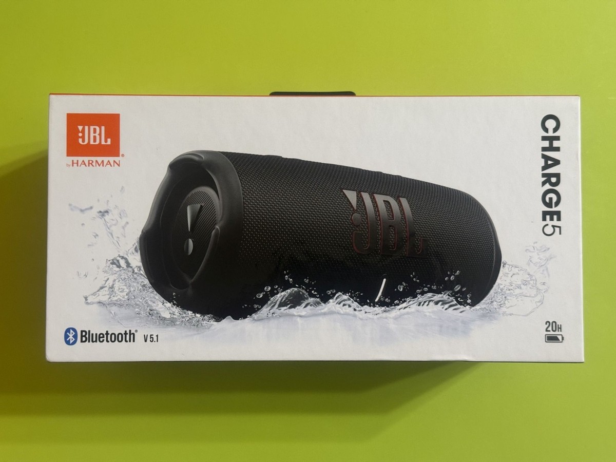 JBL Charge 5 Portable Speaker System - Black for sale online | eBay