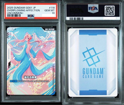 PSA 10 Overflowing Affection U+ Parallel GD01-118 2025 Japan