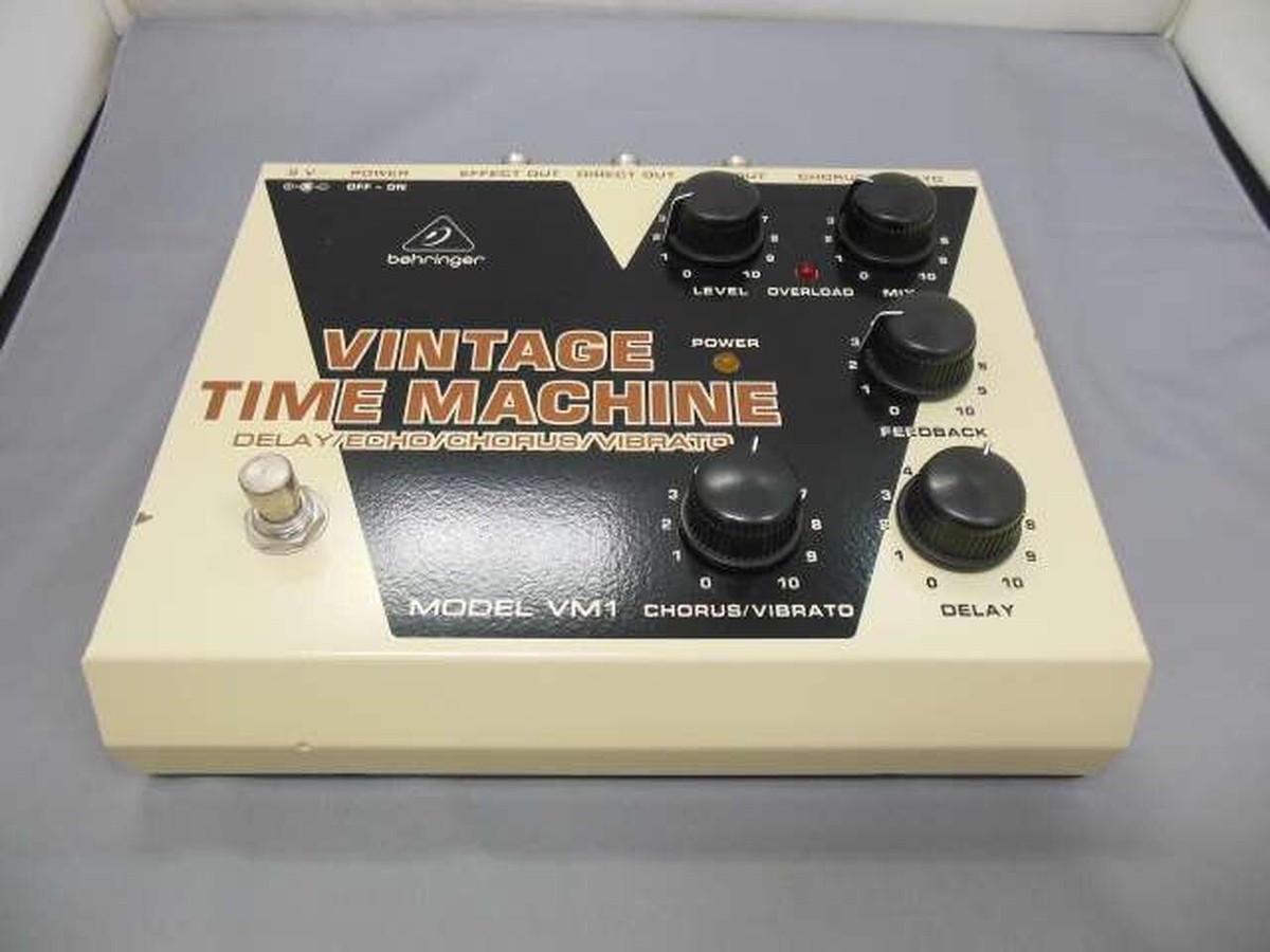 BEHRINGER VM1 Vintage Time Machine Guitar Effect Pedal Used Japan