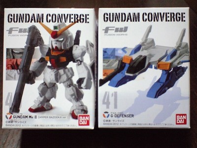 ガンダム コンバージ 40 41 ガンダムMk-II G-ディフェンサー セット 全