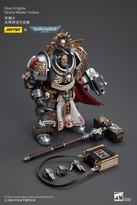 JOYTOY X Warhammer 40k Grey Knights Grand Master Voldus 1/18 5