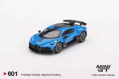 Mini GT 1:64 Bugatti Divo – Blue Bugatti #601 | eBay