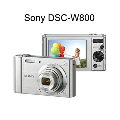 Sony Cyber-shot DSC-W800 20.1 MP 5x Optical Zoom Digital Camera