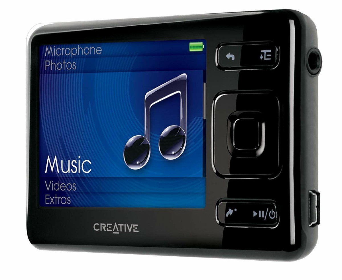 Creative ZEN MX SE MP3 Player FM Radio 8GB Expandable Memory