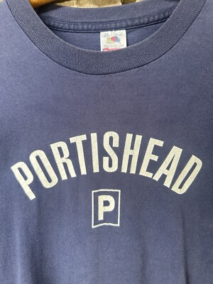 Vintage 1994 Portishead Tee Shirt XL 1990s Grunge Emo Dummy Glory