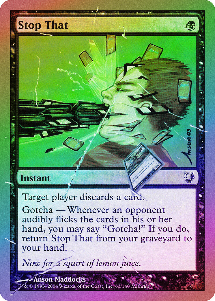 思考停止⁄Brain Freeze 思考停止 Brain Freeze foil 英語 SCG 英語版FOIL