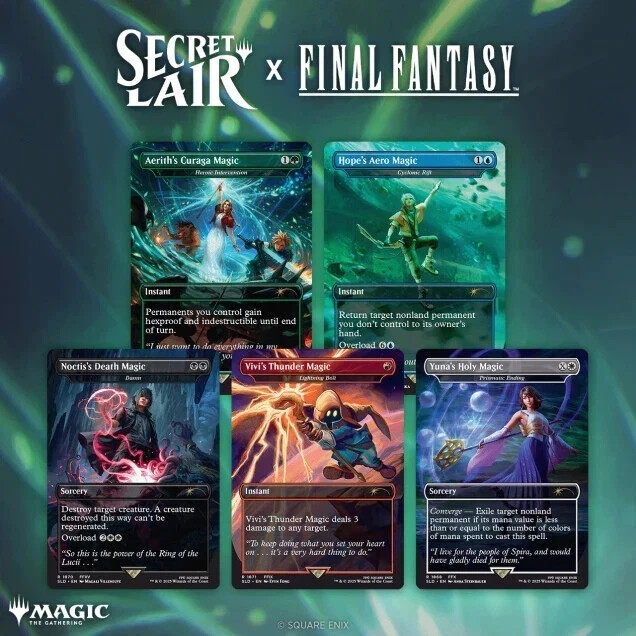 MTG Secret Lair FF weapons 日本語版 Foil ② Secret Lair x FINAL