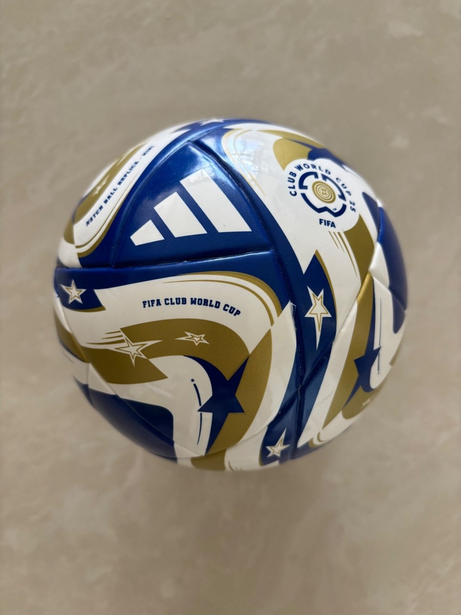 SOCCER BALL-ADIDAS-SIZE MINI-FIFA CLUB WORLD CUP 25-BALL REPLICA