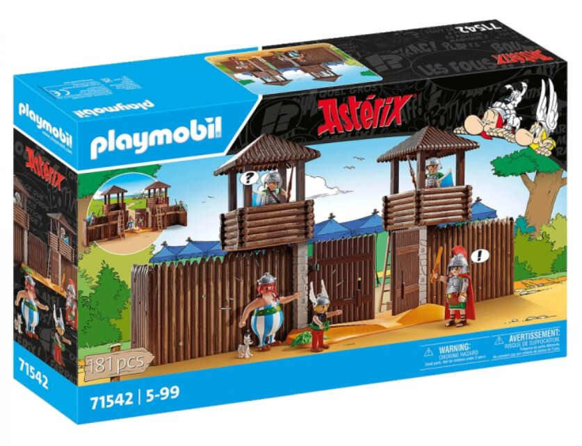 Playmobil Asterix Series Set 71542 Roman Camp of Babaorum Nebulus