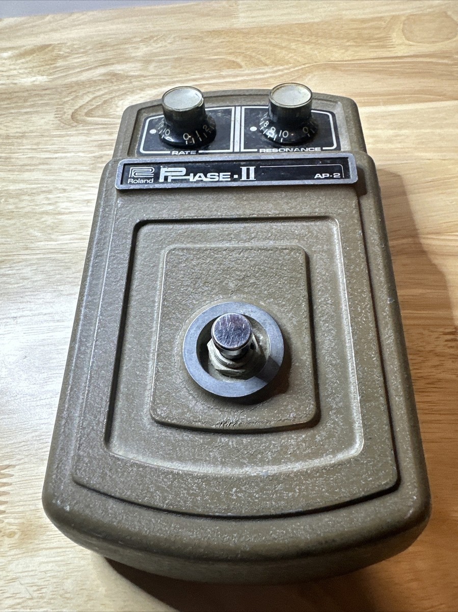 Rare Vintage 70s Roland AP-2 Phase II Guitar Effect Pedal Japan