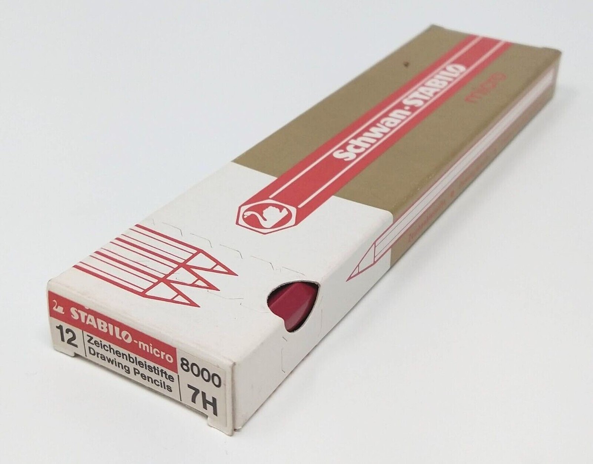 VINTAGE Schwan Stabilo Pencils: MICRO 8000 12 Count Boxes UNUSED