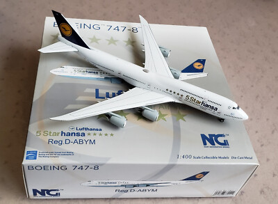 NG Models Boeing 747-8 Lufthansa D-ABYM 5 Starhansa in 1:400 | eBay