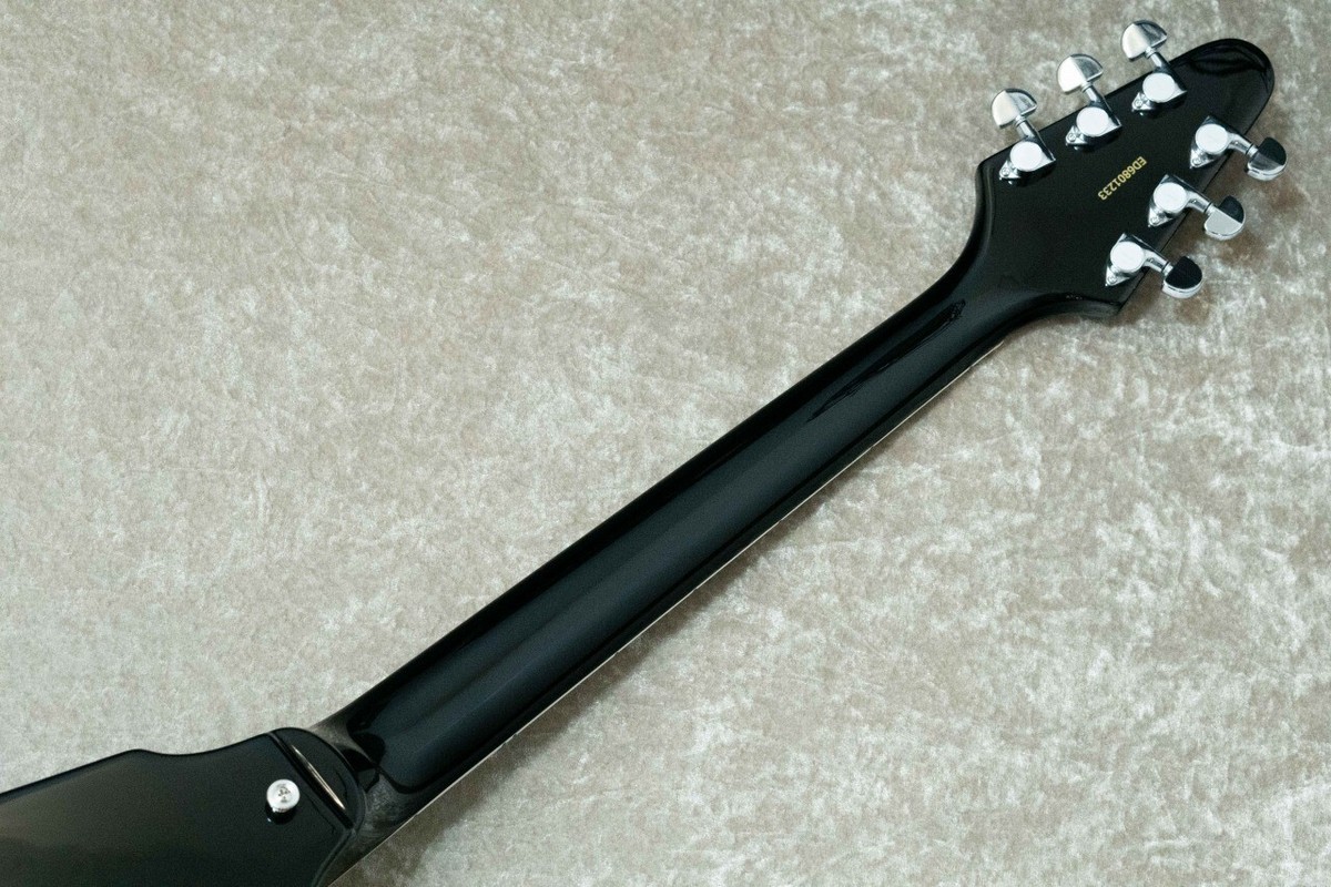 エドワーズ ブラック Vシェイプ ギター edwards EDWARDS E-FV-LTD