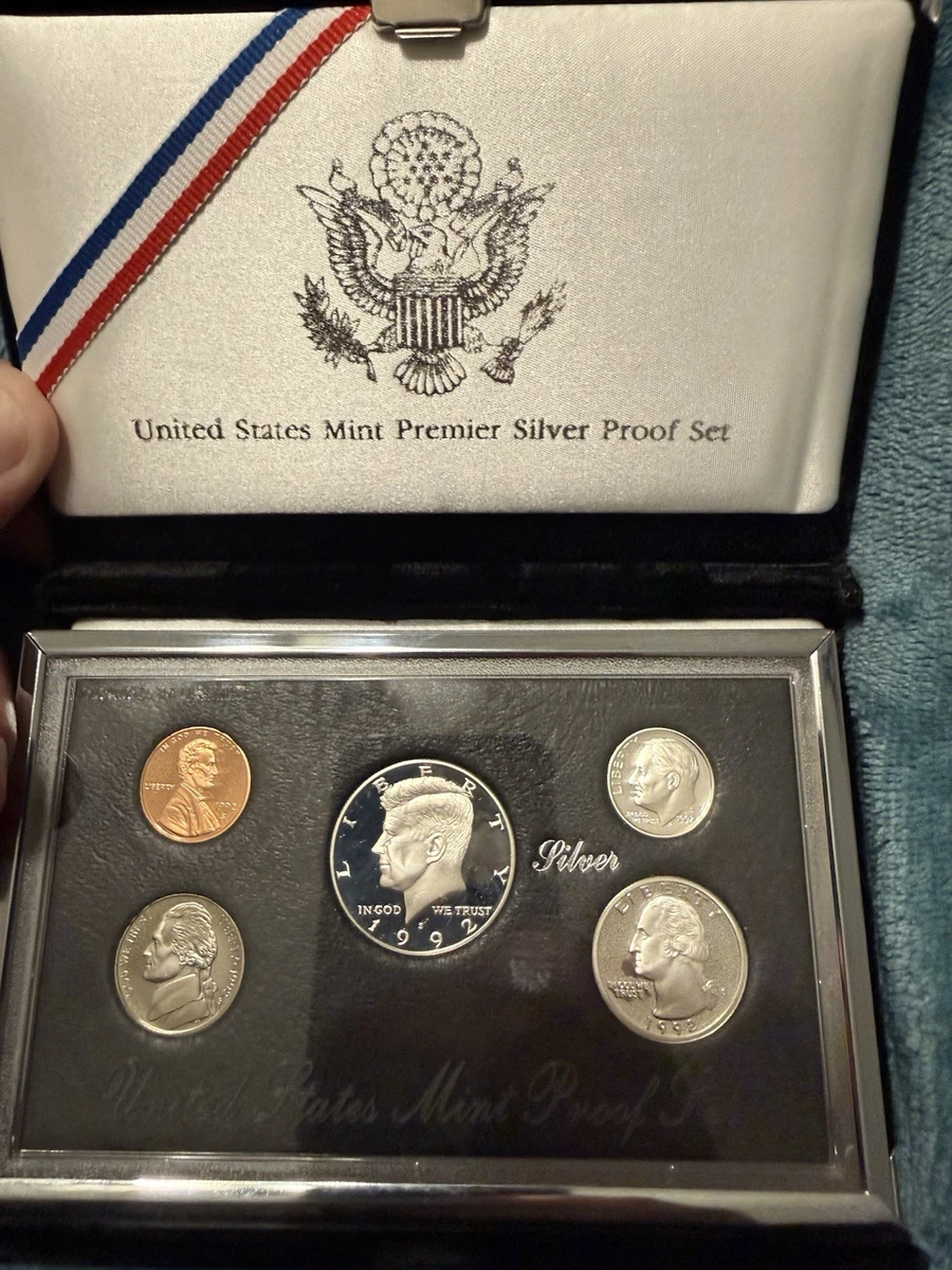 U.S. Mint Silver 1992 US Coin Proof Sets for sale | eBay