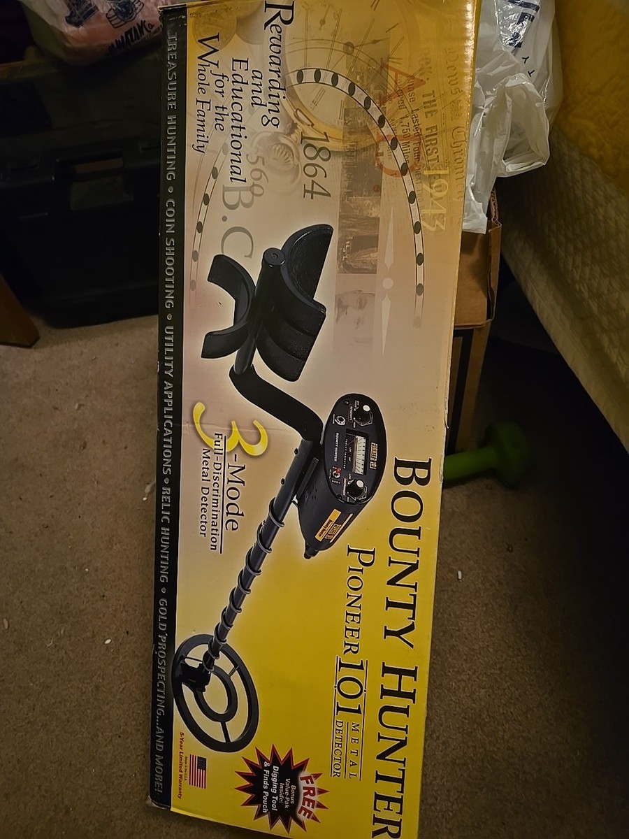 Bounty Hunter pioneer 101 Metal Detector 3-Mode 8