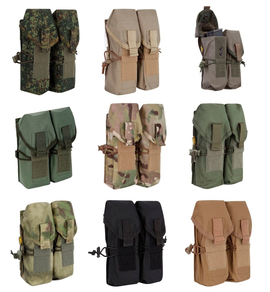 Tactical Pouch For 4 Magazines MOLLE ANA Tactical Hunting Russian