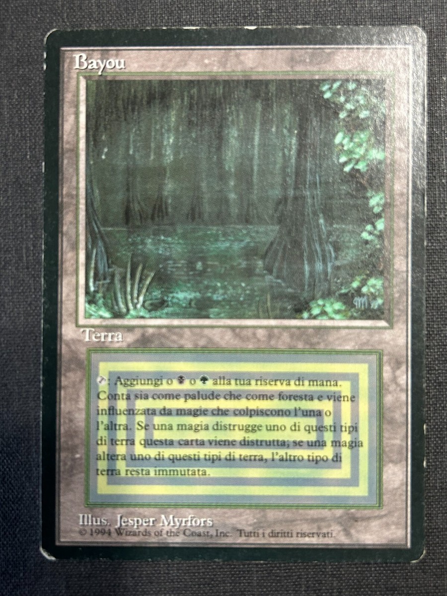 マジック：ザ・ギャザリング Bayou poor マジック：ザ・ギャザリング