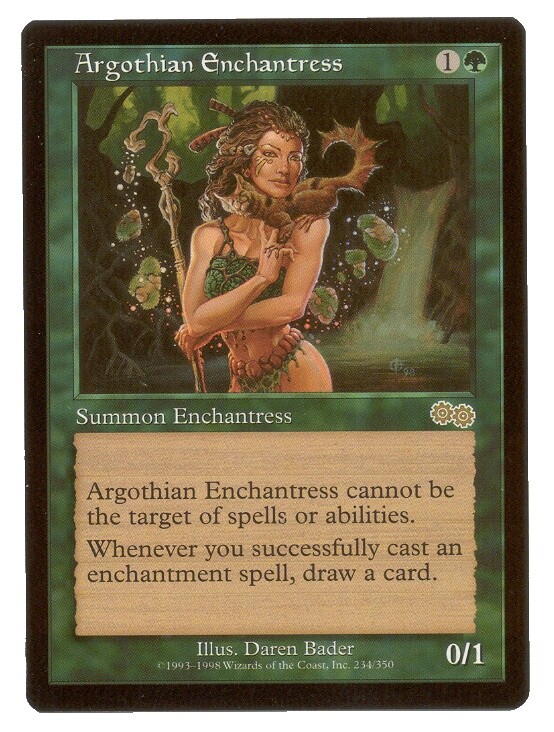 foil アルゴスの女魔術師/Argothian Enchantress Argothian