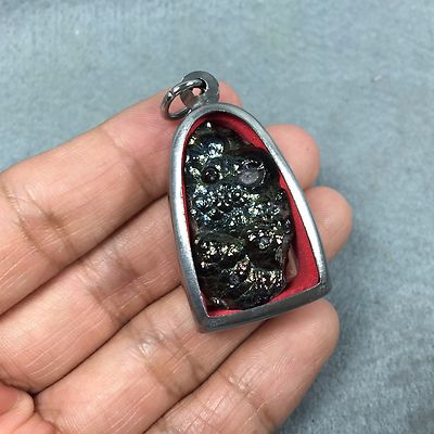 Rainbow Real Leklai Powerful Protect Thai Amulet Rock Stone Fetish