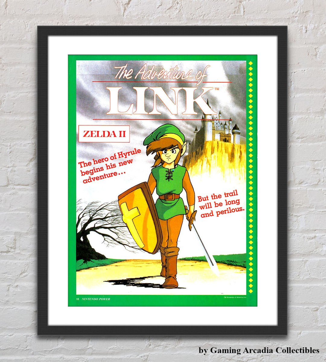 非売品】任天堂 ゼルダの伝説 歴代リンク 鬼神リンク B2 サイズ