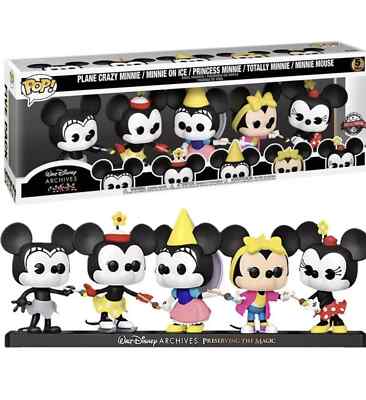 Funko POP Disney Archives - Minnie Mouse 5 Pack Amazon Exclusive