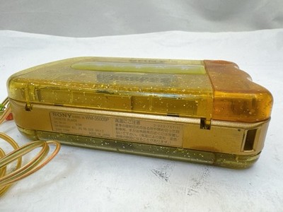 Sony Walkman WM-3500SP Whoopee Gold Skeleton Portable Cassette