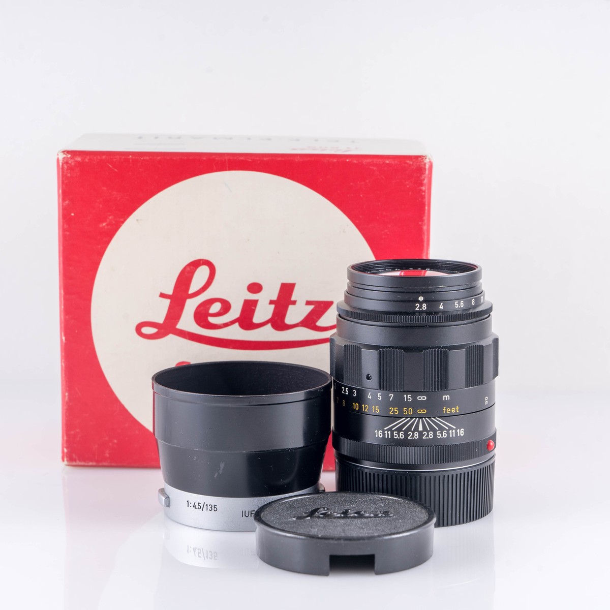 レア Leica TELE-ELMARIT 90mm 2.8 初期モデル FAT Leica Tele-Elmarit