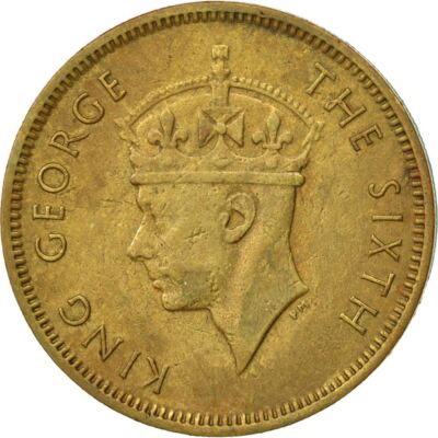 香港1949年骨董硬貨(THE SIXTH KING E) 1949 HONG KONG GREAT BRITAIN